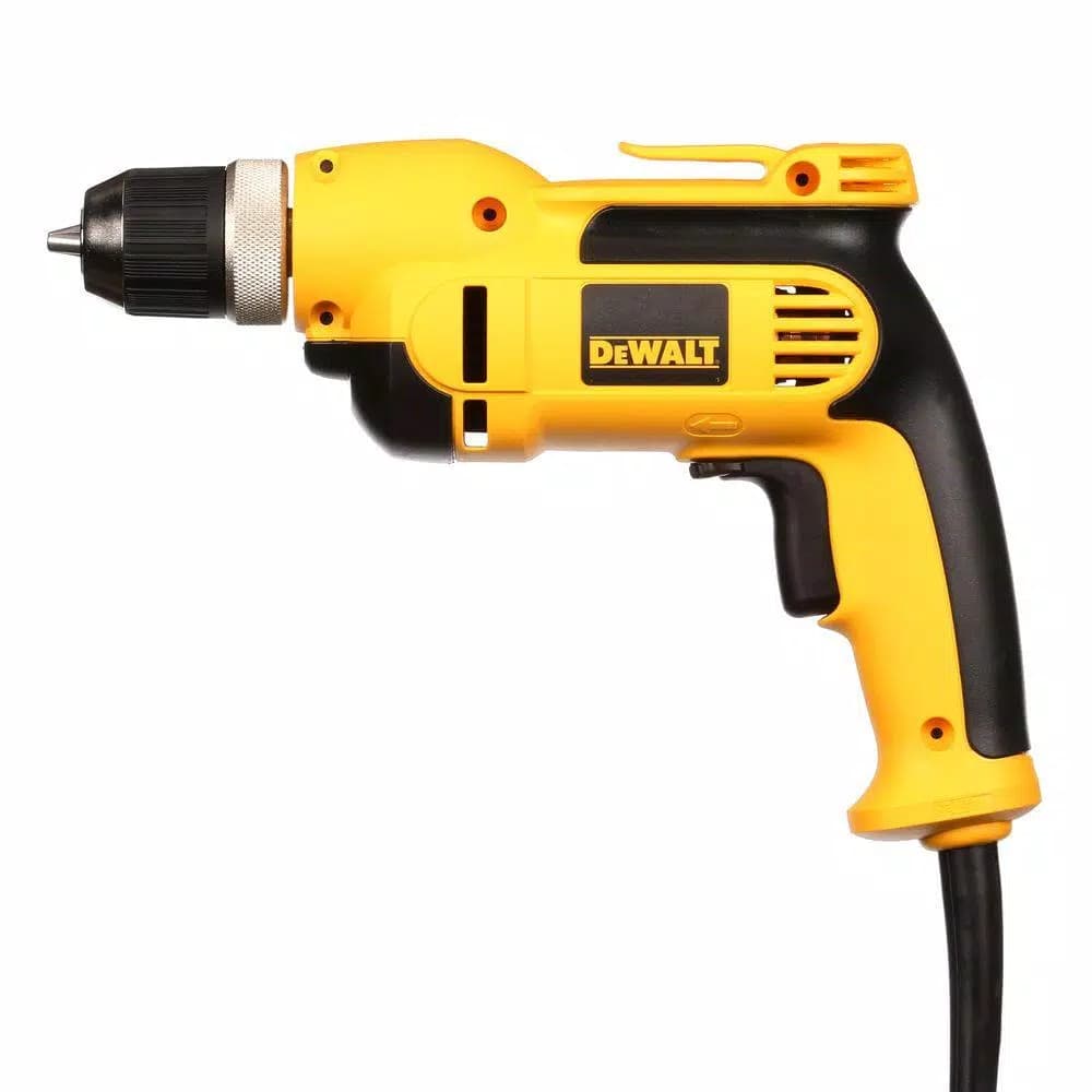 DEWALT 3/8 in. Pistol Grip Corded Drill, 8 Amp, 2500 RPM