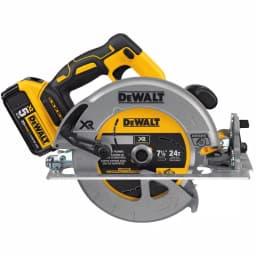 DEWALT 20V MAX XR Cordless Brushless 7-1/4 in. Circular Saw Kit with (2) 5.0 Ah Batteries and Charger thumbnail 5