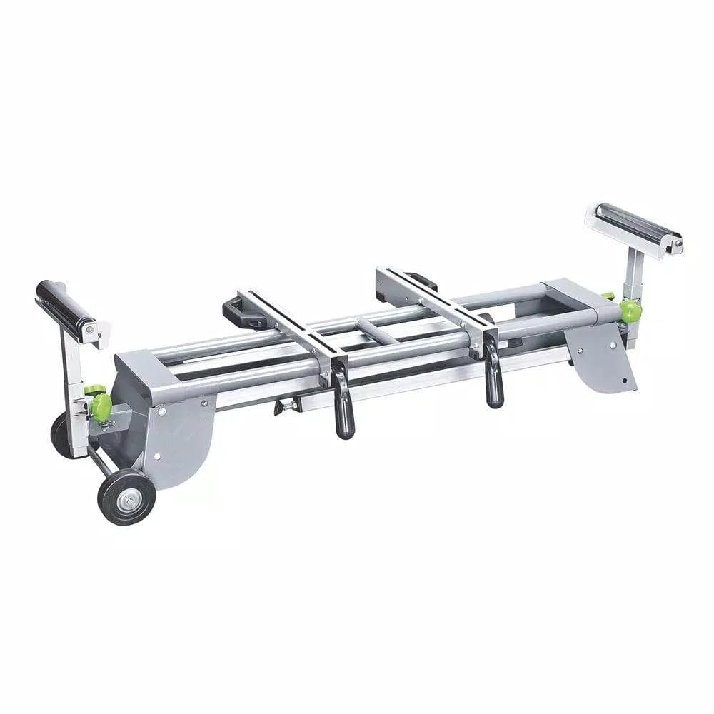 Genesis Heavy-Duty Folding Miter Saw Stand with Wheels and All-Steel Construction