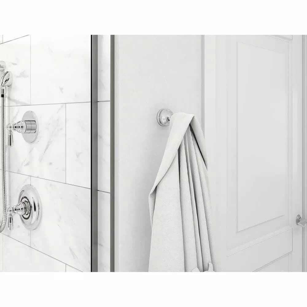 Symmons Allura Double Robe Hook, Polished Chrome