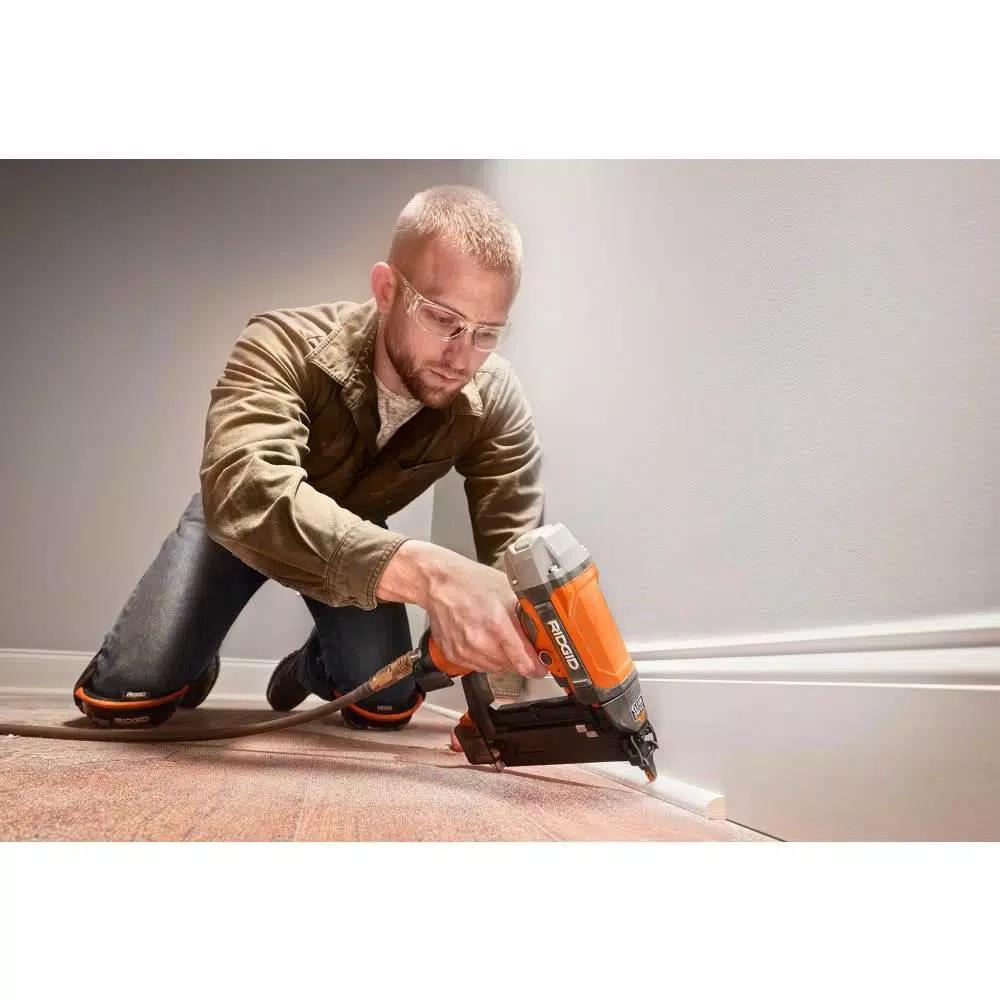 RIDGID 18-Gauge 2-1/8 in. Brad Nailer with CLEAN DRIVE Technology and Tool Bag