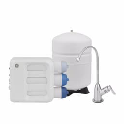 GE Under Sink Reverse Osmosis Water Filtration System, 3-Stage with Faucet thumbnail 1