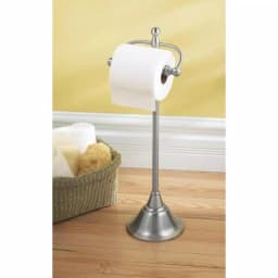Moen Sage Freestanding Toilet Paper Holder, Spot Resist Brushed Nickel thumbnail 3