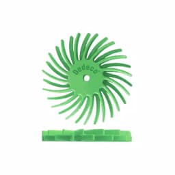 Dedeco Sunburst 7/8 in. Dual Radial Discs, 1/16 in. Ultra-Fine 1 Mic Arbor Rotary Polishing Tool (12-Pack) thumbnail 1