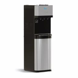 Brio Essential Tri-Temp Bottom-Load Water Cooler Dispenser - Black and Brushed Stainless Steel thumbnail 7
