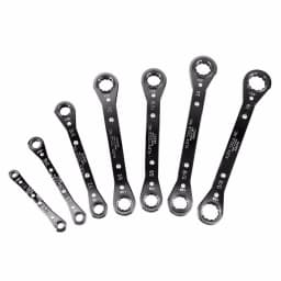 Klein Tools 7-Piece Ratcheting Box Wrench Set, SAE, Carbon Steel thumbnail 5