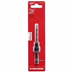 Milwaukee #8 Countersink with 11/64 in. High Speed Steel Drill Bit thumbnail 2