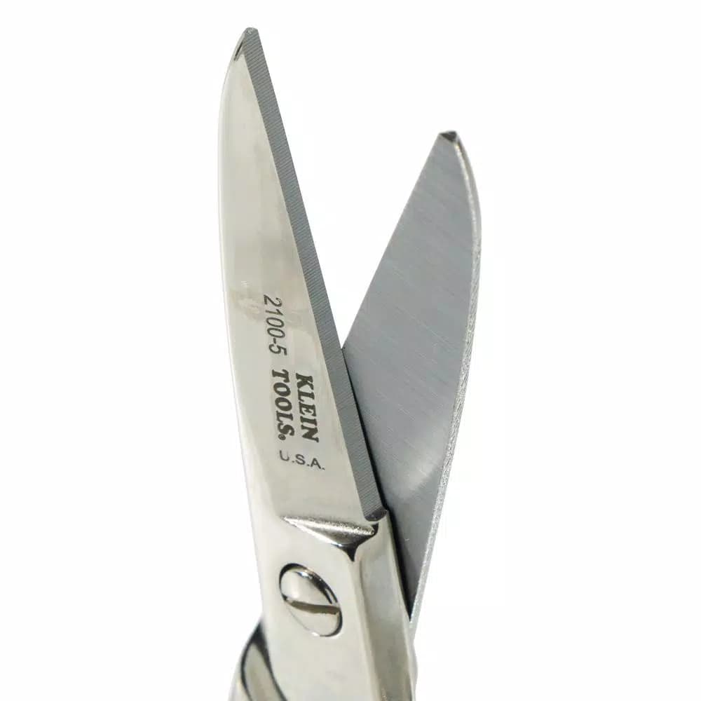 Klein Tools 5-1/4 in. Electrician Scissors with Micro-Serrated Blades