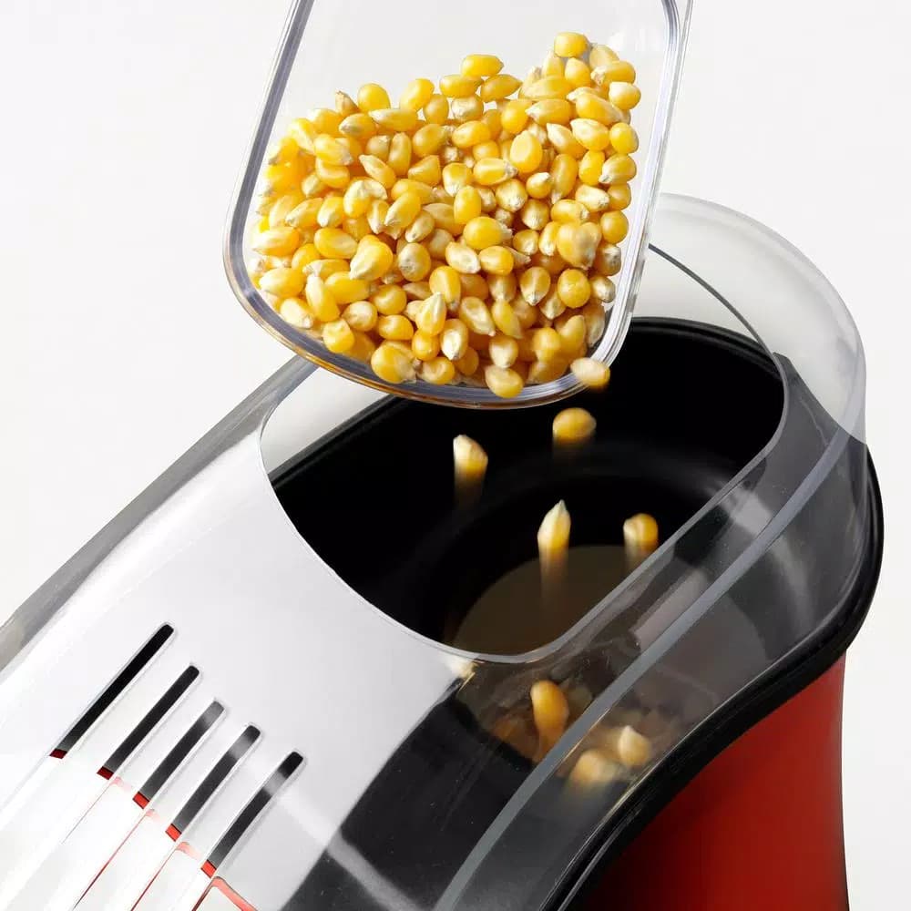 Nostalgia APH200RED 16-Cup Hot Air Popcorn Maker, Red Countertop Popper