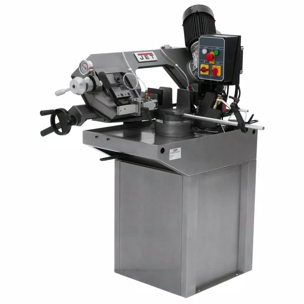 Jet 7 in. Zip Miter Horizontal Bandsaw with Swiveling Head