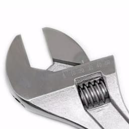 Crescent 18 in. Adjustable Wrench with Hex Jaw Design and Chrome Finish thumbnail 5