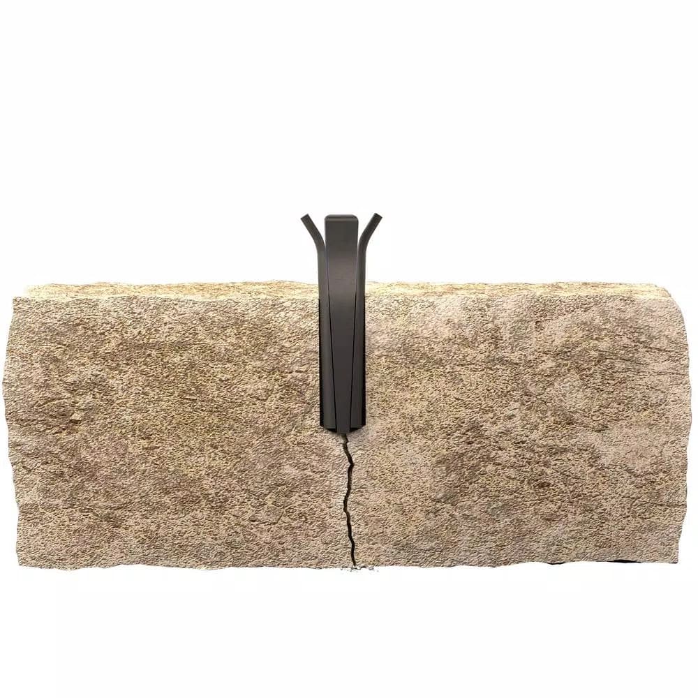 Bon Tool Stone Splitting Wedge and Shim Set for Rock Splitting