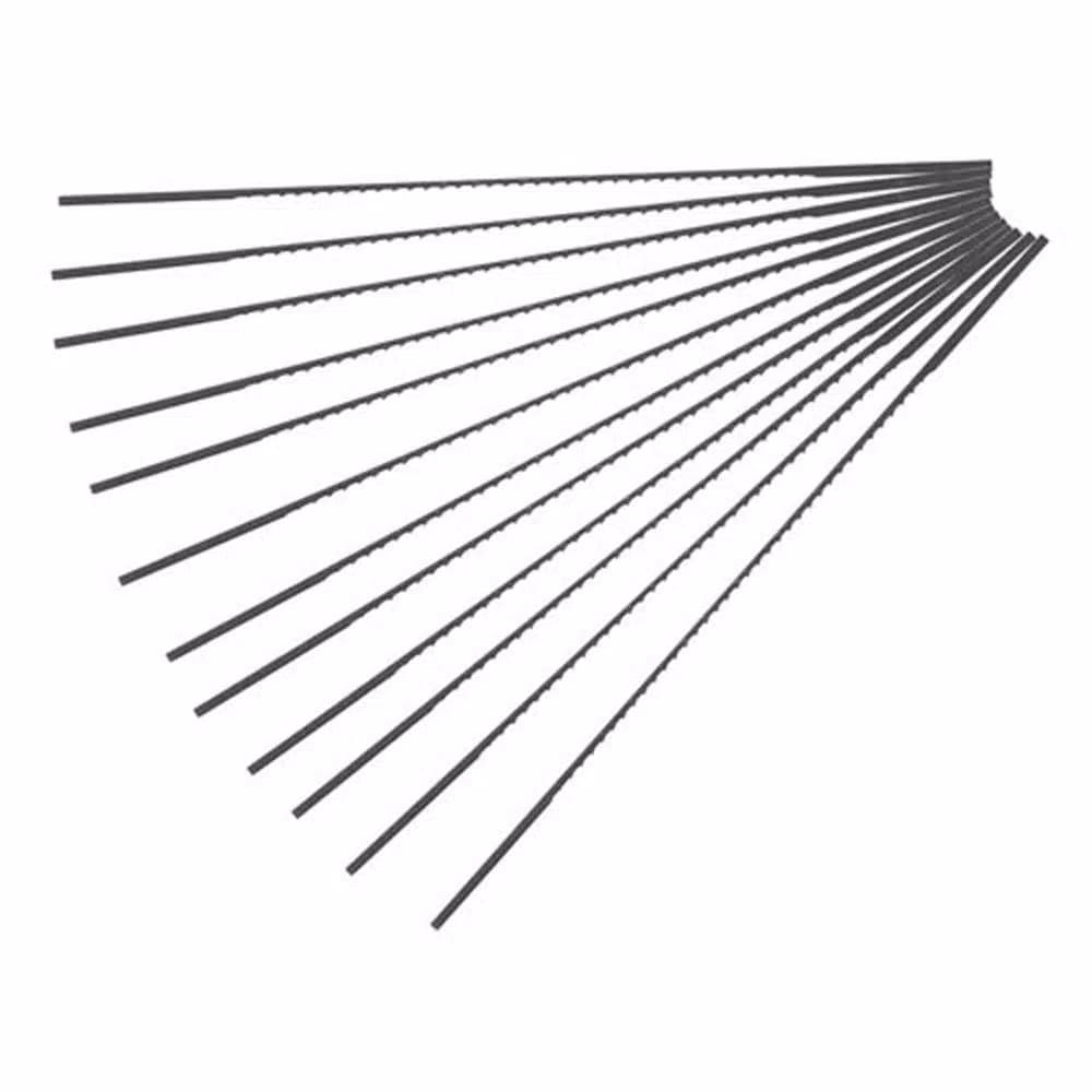 Delta Super Sharps #12 Stainless Steel Scroll Saw Blades, 12-Piece Box