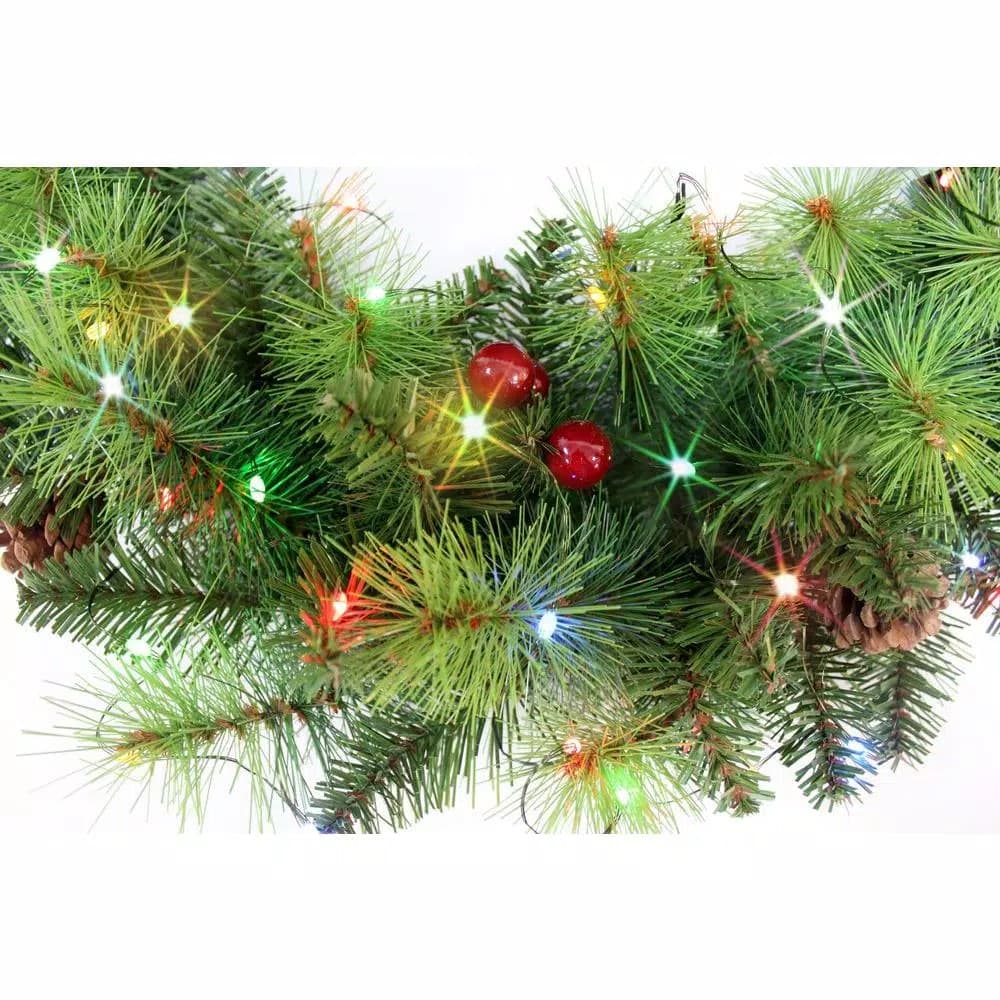 Starlite Creations 9 ft. 36-Light Battery Operated LED Multi-Color Ultra Slim Wire String Lights (Bundle of 2)