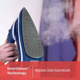 BLACK+DECKER Xpress Steam Iron with Smartstream Technology, 1200W, Navy thumbnail 3