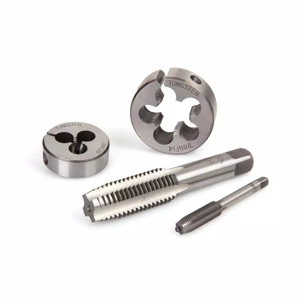 TEKTON 45-Piece Inch Tap and Die Set, SAE Coarse and Fine Sizes