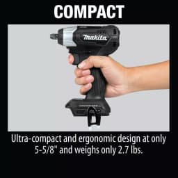 Makita 18V LXT Sub-Compact Brushless 3/8 in. Sq. Drive Impact Wrench (Tool Only) thumbnail 8