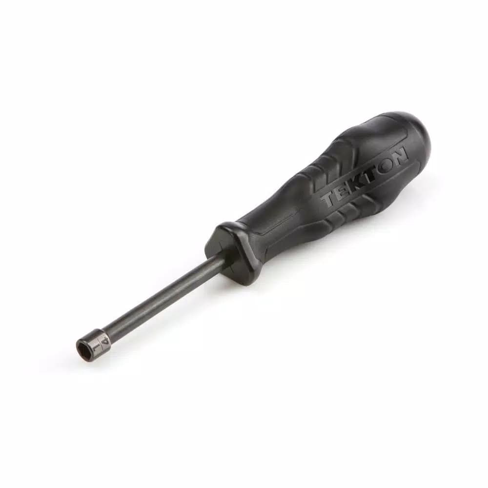 TEKTON 1/4 in. Nut Driver with Patented Three-Sided Handle