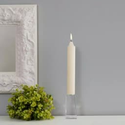 ROOT CANDLES A.I. Root 9 in. Timberline Collenette Ivory Taper Dinner Candles, Box of 4 thumbnail 2