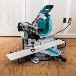 Makita 10 in. Dual Bevel Sliding Compound Miter Saw with Laser, 15 Amp thumbnail 13