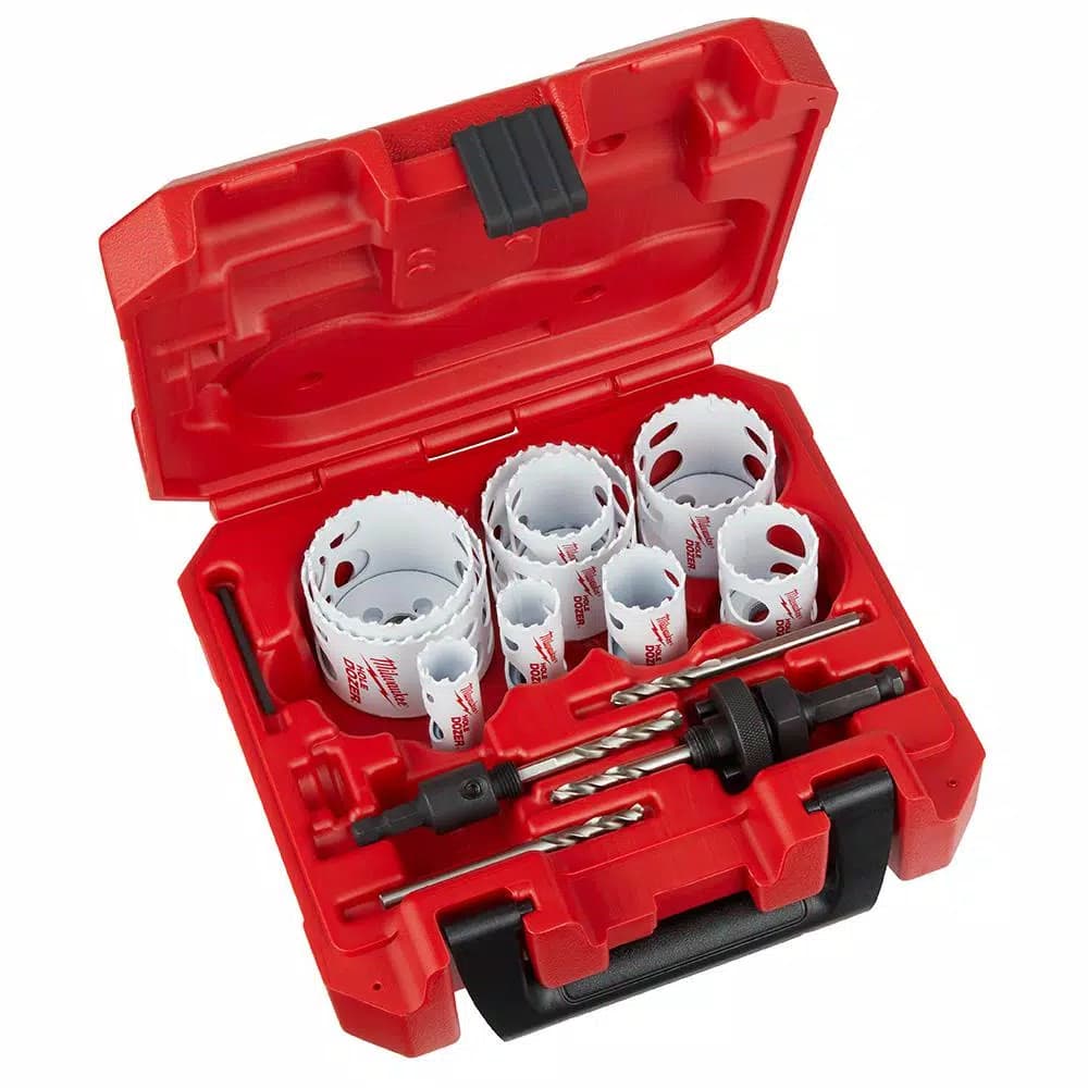Milwaukee Hole Dozer Bi-Metal Hole Saw Kit, 16-Piece