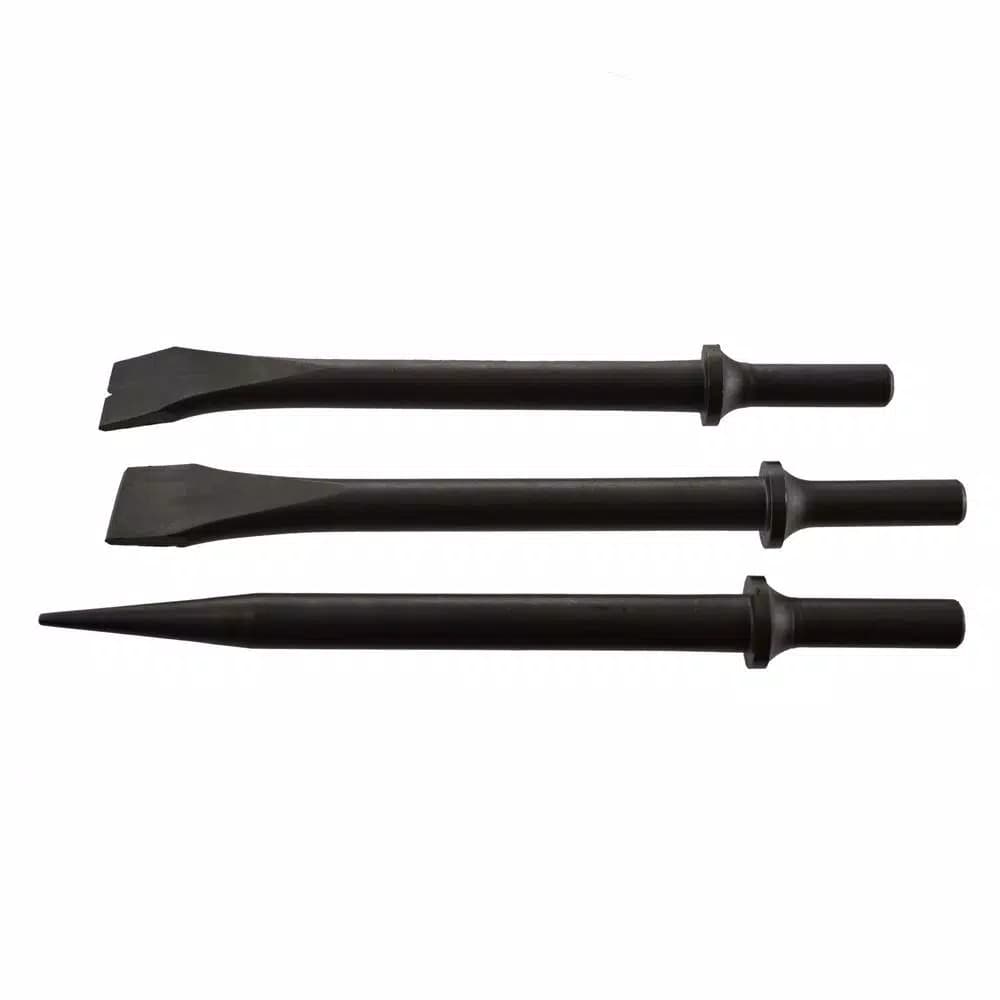 Husky 3-Piece Pro Chisel Set, Heat-Treated Alloy Steel