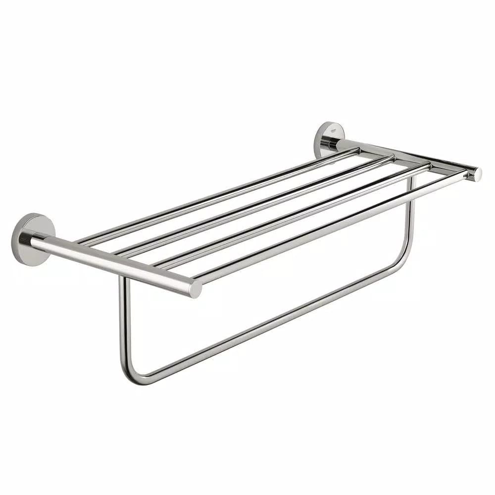 GROHE BauCosmopolitan 1-Bar Towel Rack, StarLight Chrome