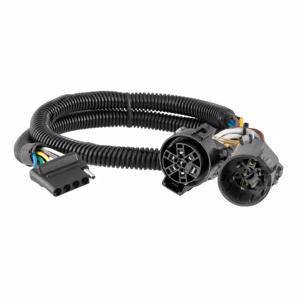 CURT 5-Way Flat Trailer Connector Kit - Replacement OE USCAR Socket