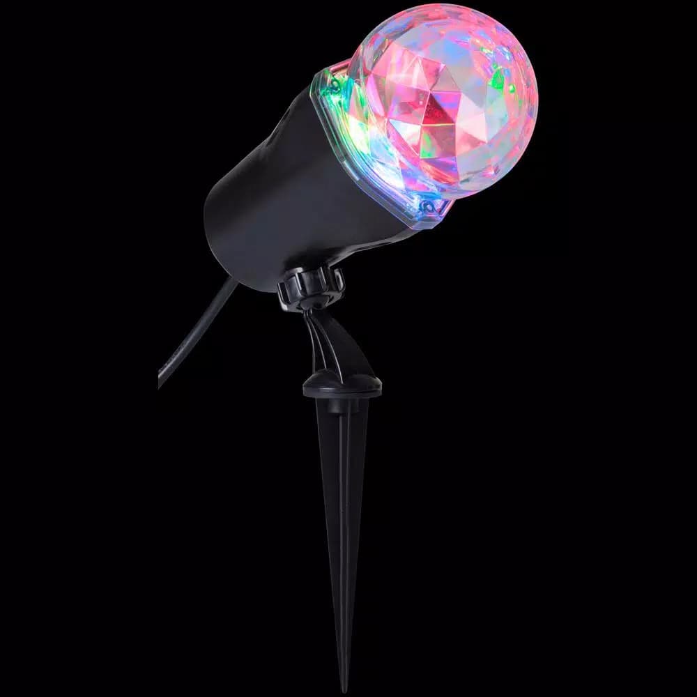 LightShow AppLights Kaleidoscope LED Projection Spot Light - RGB Multi-Color Outdoor Projector