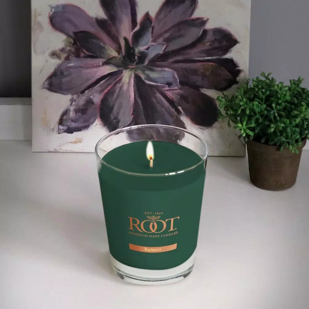 ROOT CANDLES A.I. Root Veriglass Bayberry Scented Soy and Beeswax Filled Jar Candle