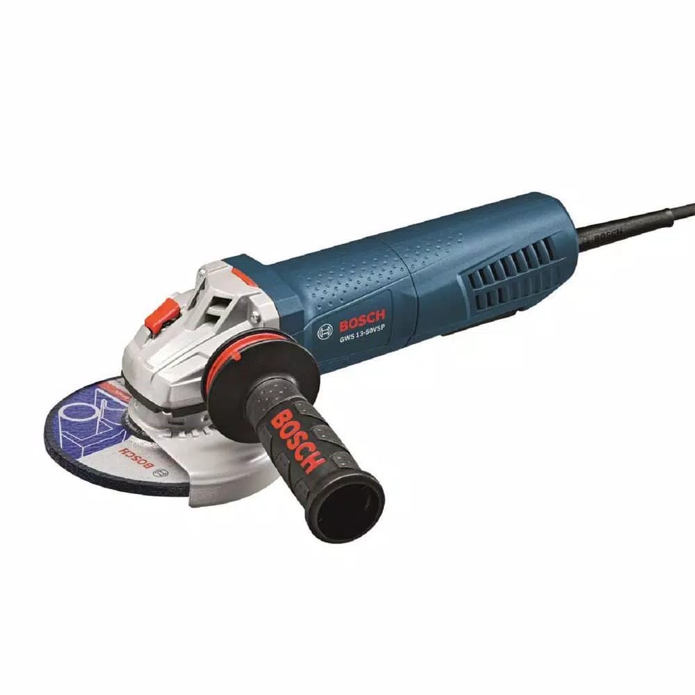 Bosch GWS13-50VSP 5 in. Variable Speed Corded Angle Grinder, 13 Amp