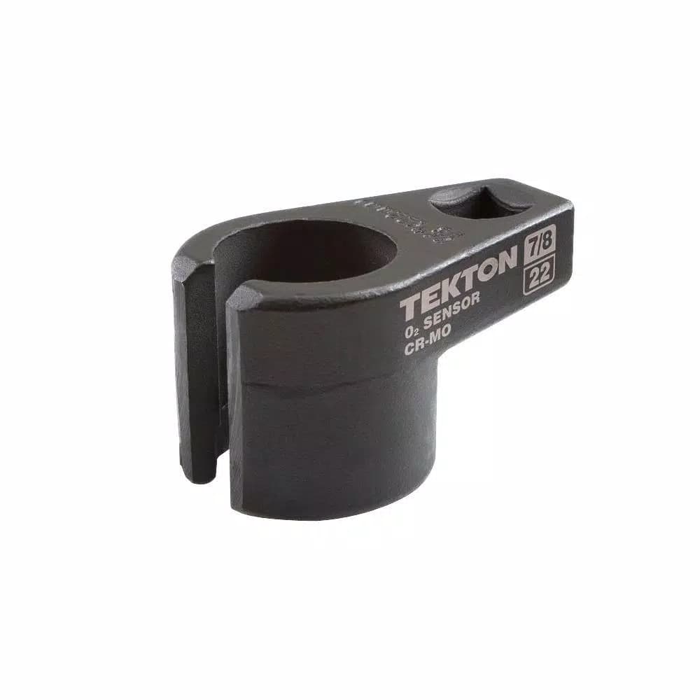 TEKTON 7/8 in. (22 mm) Offset Oxygen Sensor Socket, 3/8 in. Drive
