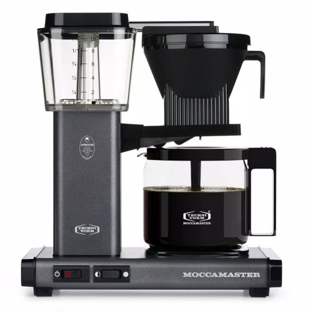 Moccamaster KBG 10-Cup Stone Grey Drip Coffee Maker