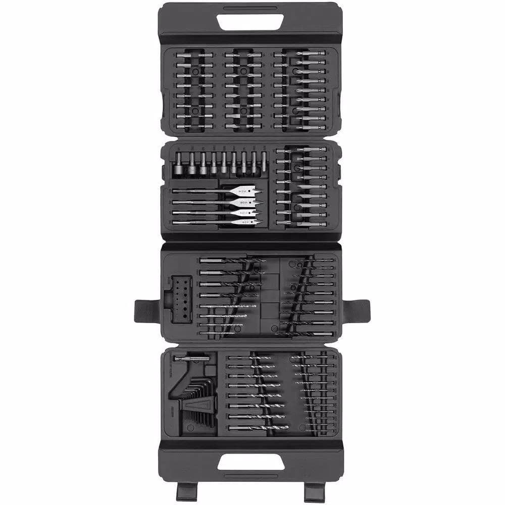 BLACK+DECKER 129-Piece Drilling and Driving Complete Home Essentials Set