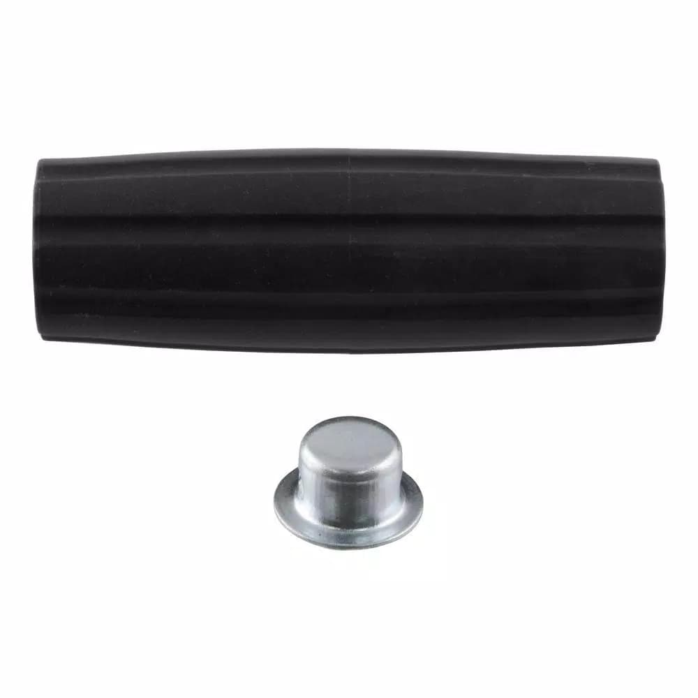 CURT Replacement Jack Handle Grip with Cap Nut, Black