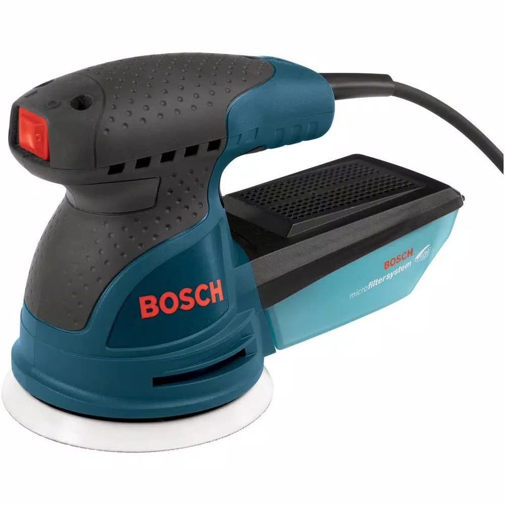 Bosch 5 in. Corded Single Speed Palm Random Orbital Sander/Polisher, 2.5 Amp
