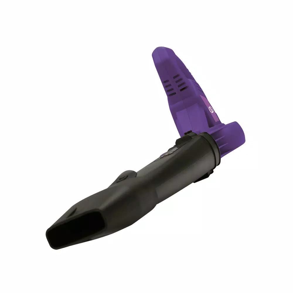 Sun Joe 10 Amp Electric Handheld Leaf Blower, 215 MPH, 240 CFM, 2-Speed, Purple