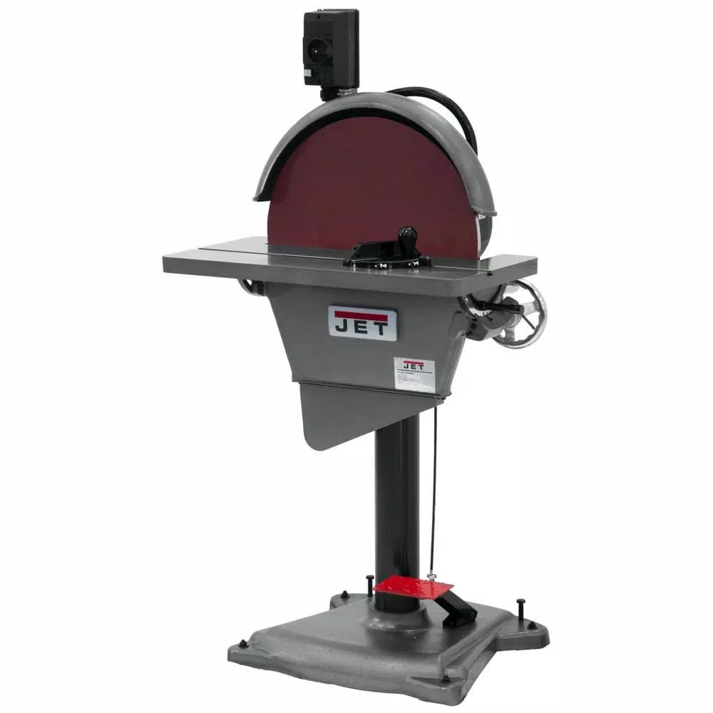 JET 20 in. 460-Volt 3 PH Disc Grinder