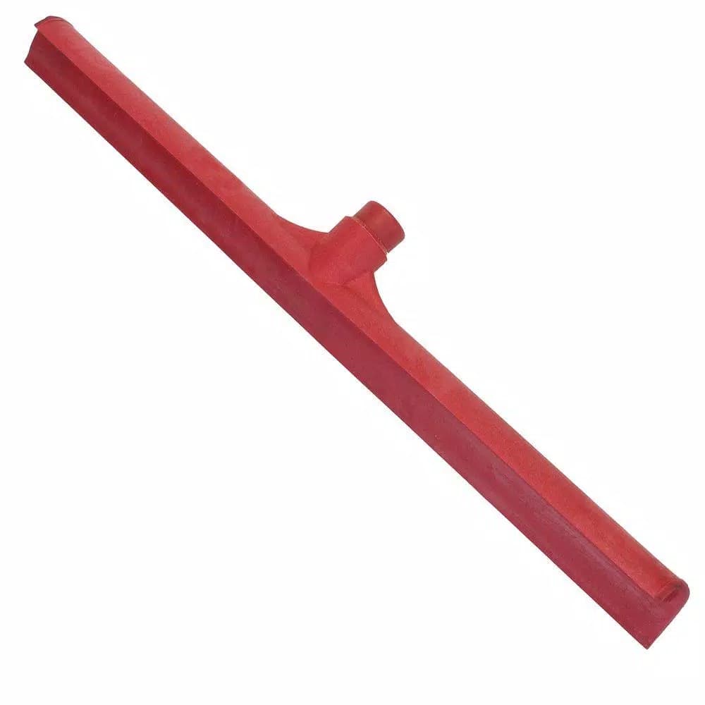 Carlisle Spectrum 23-3/4 in. Red Rubber Floor Squeegee, 6-Pack