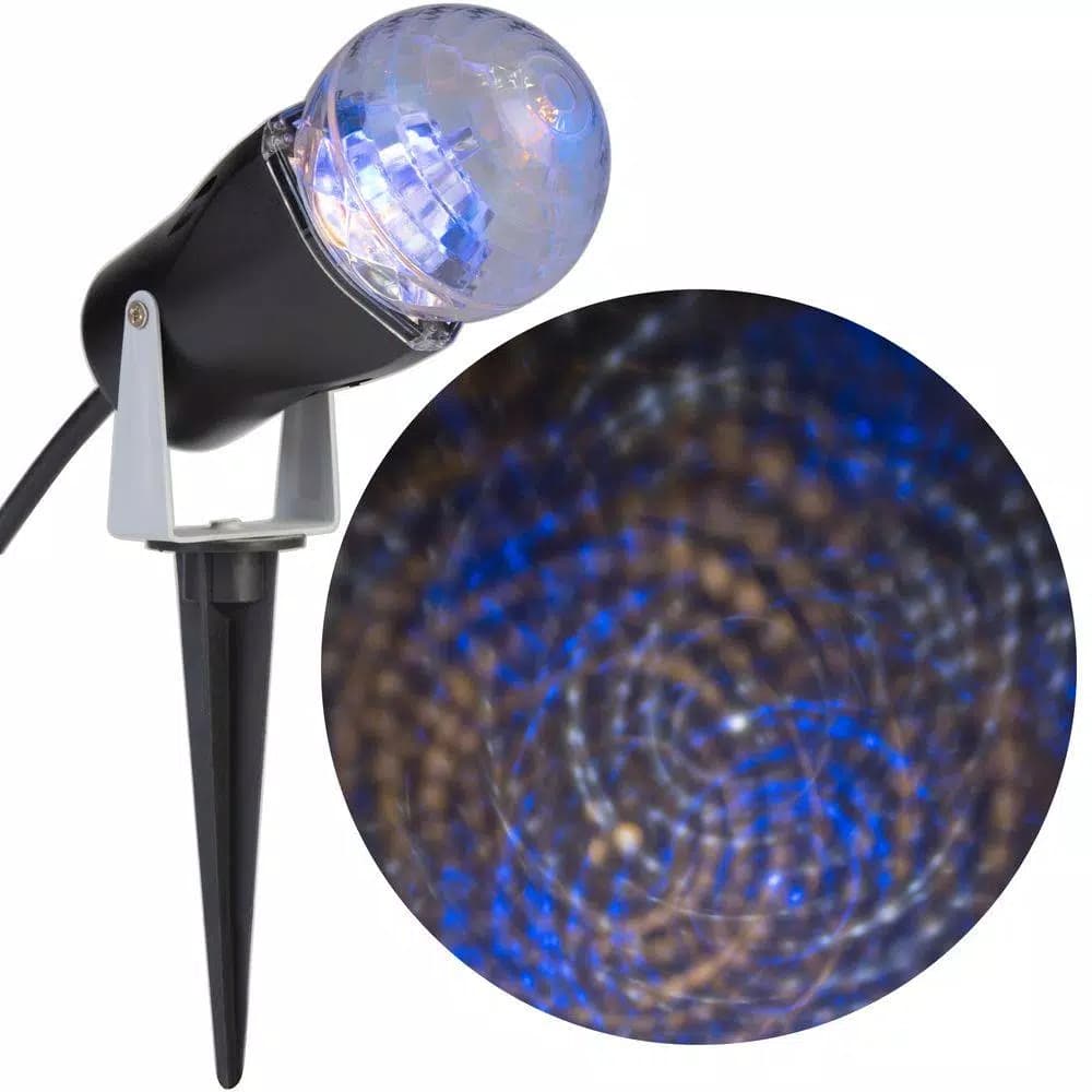 LightShow Colorful Swirls LED Outdoor Projection Spotlight