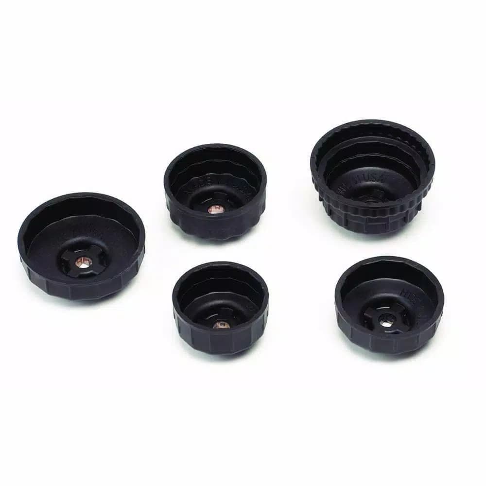 GearWrench 5-Piece Oil Filter End Cap Wrench Set with Storage Case