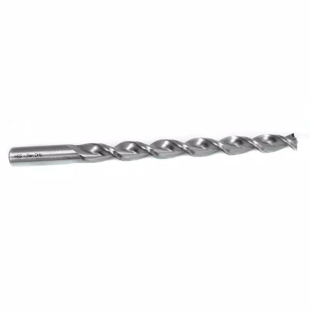 Milescraft 1060 Pen Blank Drill Bit, 11/32 in. High Speed Steel, Parabolic Flute Design