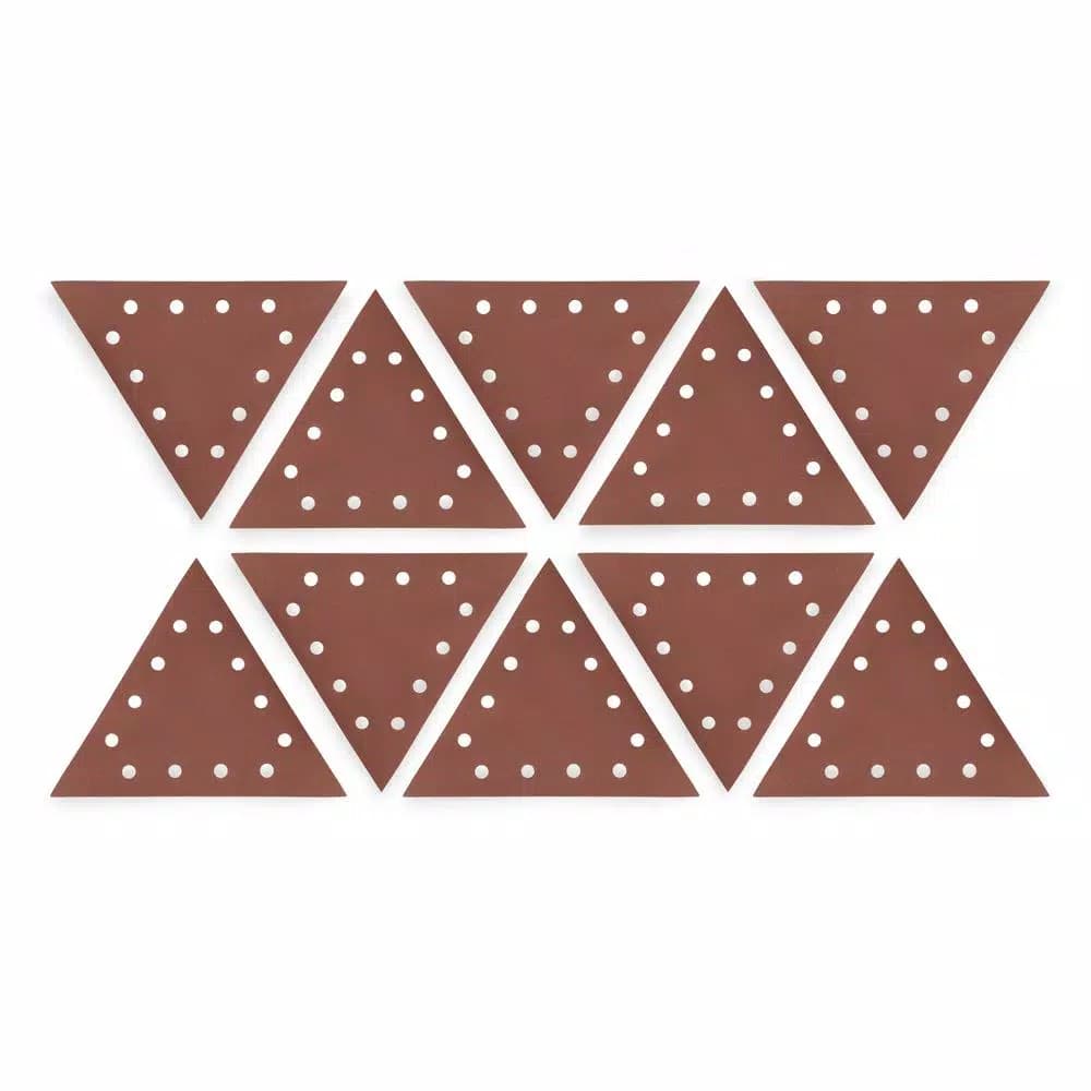 WEN 150-Grit Triangular Drywall Sandpaper, 11-1/4 in., Hook and Loop (10-Pack)