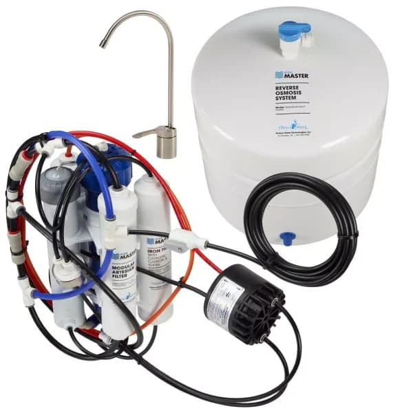 Home Master HydroPerfection 9-Stage Under Sink Reverse Osmosis Water Filter System with UV Sterilizer