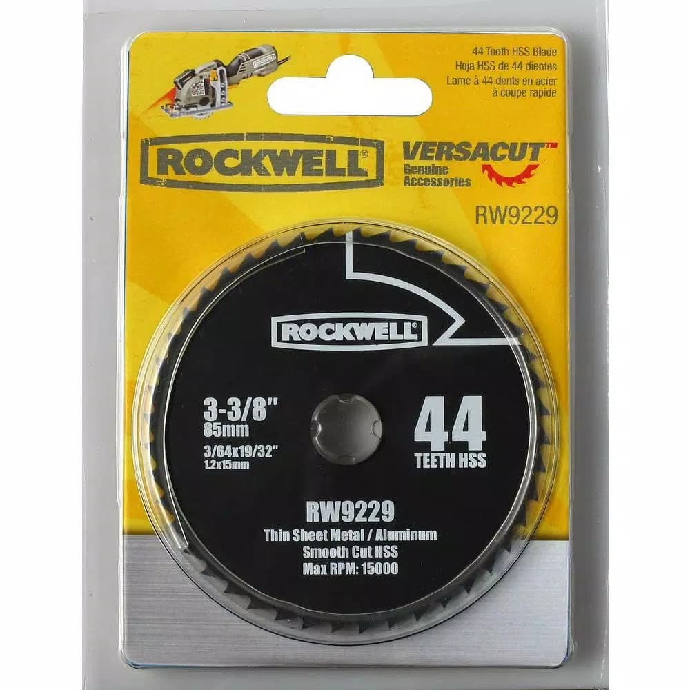 Rockwell VERSACUT 3-3/8 in. 44-Teeth High Speed Steel Specialty Saw Blade