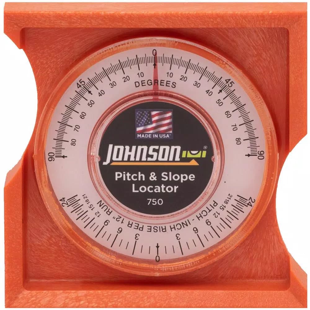 Johnson Pitch and Angle Locator Protractor Tool
