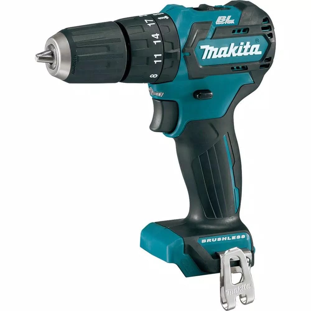 Makita 12V MAX CXT Brushless 3/8 in. Cordless Hammer Driver-Drill (Tool Only)