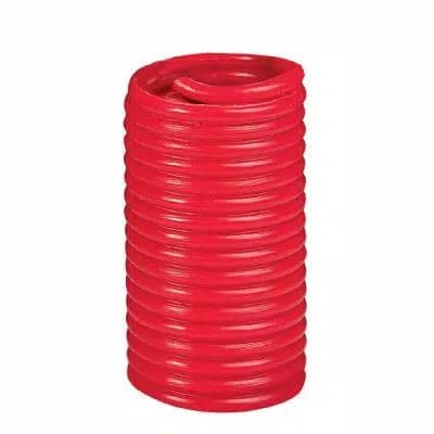 Candle by the Hour Red Cinnamon Scented Beeswax Coil Candle Refill - 80 Hour Burn Time
