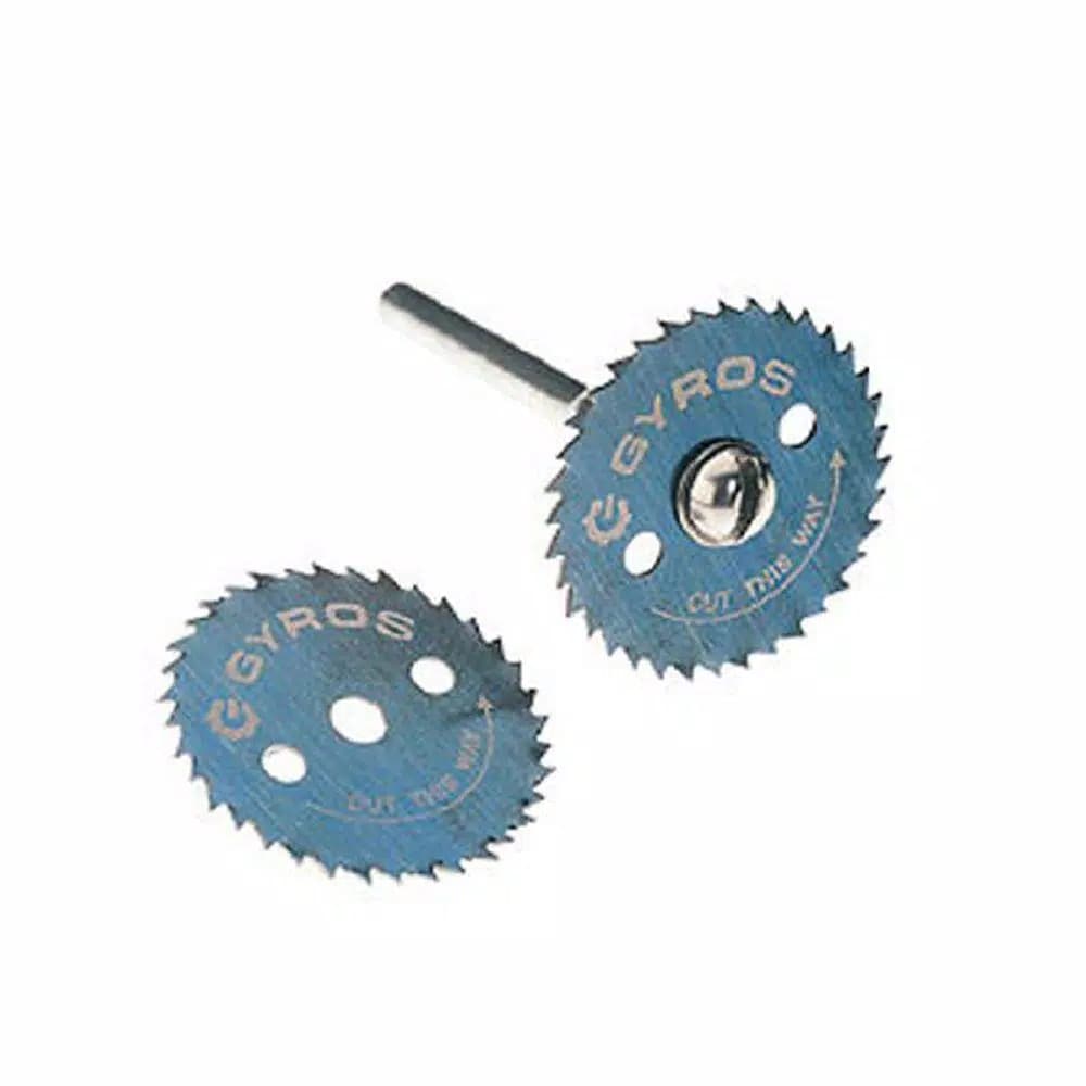 Gyros 7/8 in. Diameter Ripsaw Blade with Mandrel for Wood and Plastic