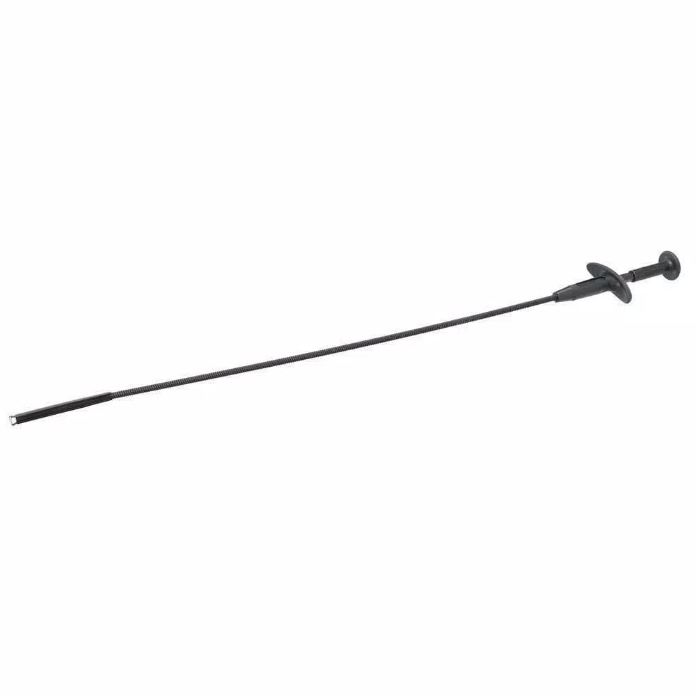 Husky 24 in. Lighted Mechanical Pickup Tool with LED and 4-Prong Steel Jaws